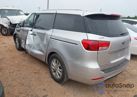 2016 Kia Sedona Lx из США, поврежденный, VIN KNDMB5C19G6090852
